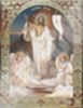 Икона Воскресение Христово 21x30 в рамке на холсте для архимандрита