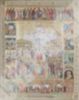 Икона Собор Новомучеников с житием на оргалите №1 30х40 тиснение иерусалимская