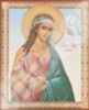 Икона Ирина №7 в деревянной рамке 11х13 Набор с Днем Ангела, двойное тиснение в церковь