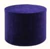 Камилавка, размер 57, фиолетовый искусственный бархат, основа из пластика, высота 16 см
